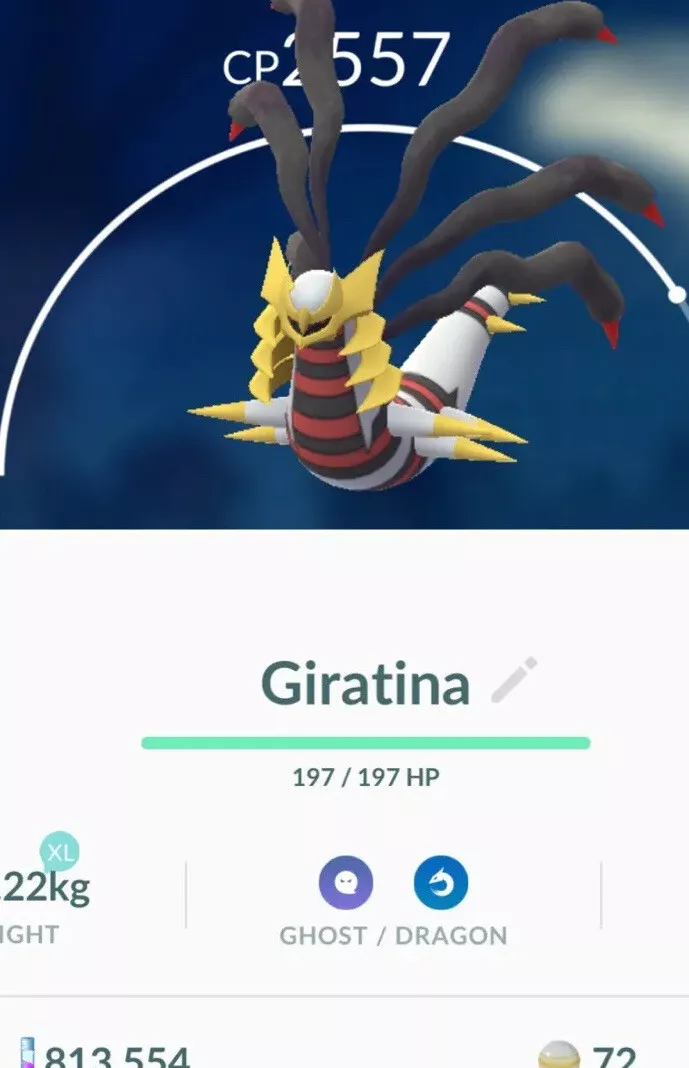 Pokemon Legendary Giratina Origin Form Registered Or 30days Safe