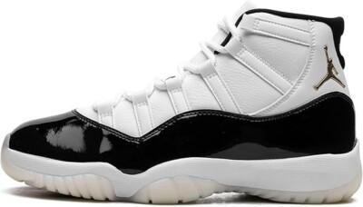 DS AIR JORDAN XI 11 COOL White/Black-Dark Concord Size 7