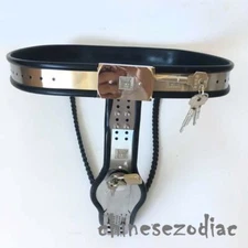 Stainless Steel Chastity Belt Device Female Double-stranded Type Panty Underwear
