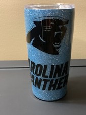 Carolina Panthers Tumbler 18.5 Oz Custom Epoxy Tumbler