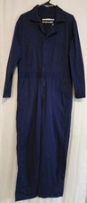 Mens Coveralls size 40 Regular. Blue Mechanic Coveralls Jumpsuit. EWC Inc.