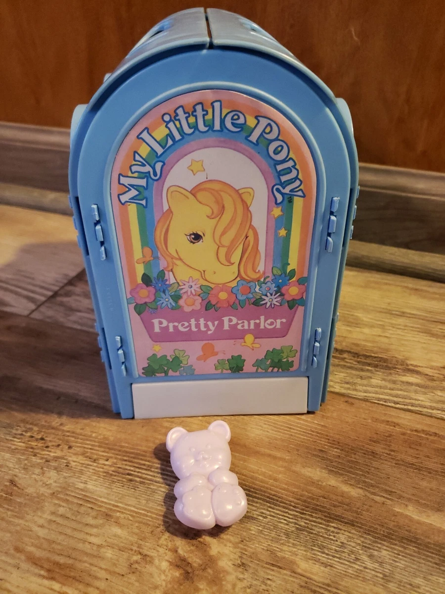 Vintage My Little Pony G1 MLP PRETTY PARLOR with brush
