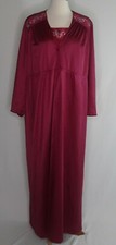 VTG JcPenny Loungewear Purple Floral Lingerie Nightgown Robe Size M