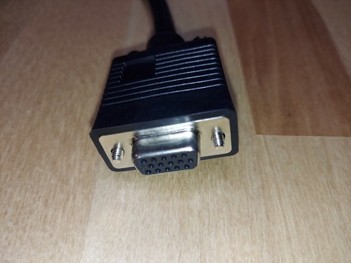 3DFX Voodoo 1 & 2 Pass-Through Cable / 12 Inches / Male To Female 15-Pin VGA - Picture 6 of 10