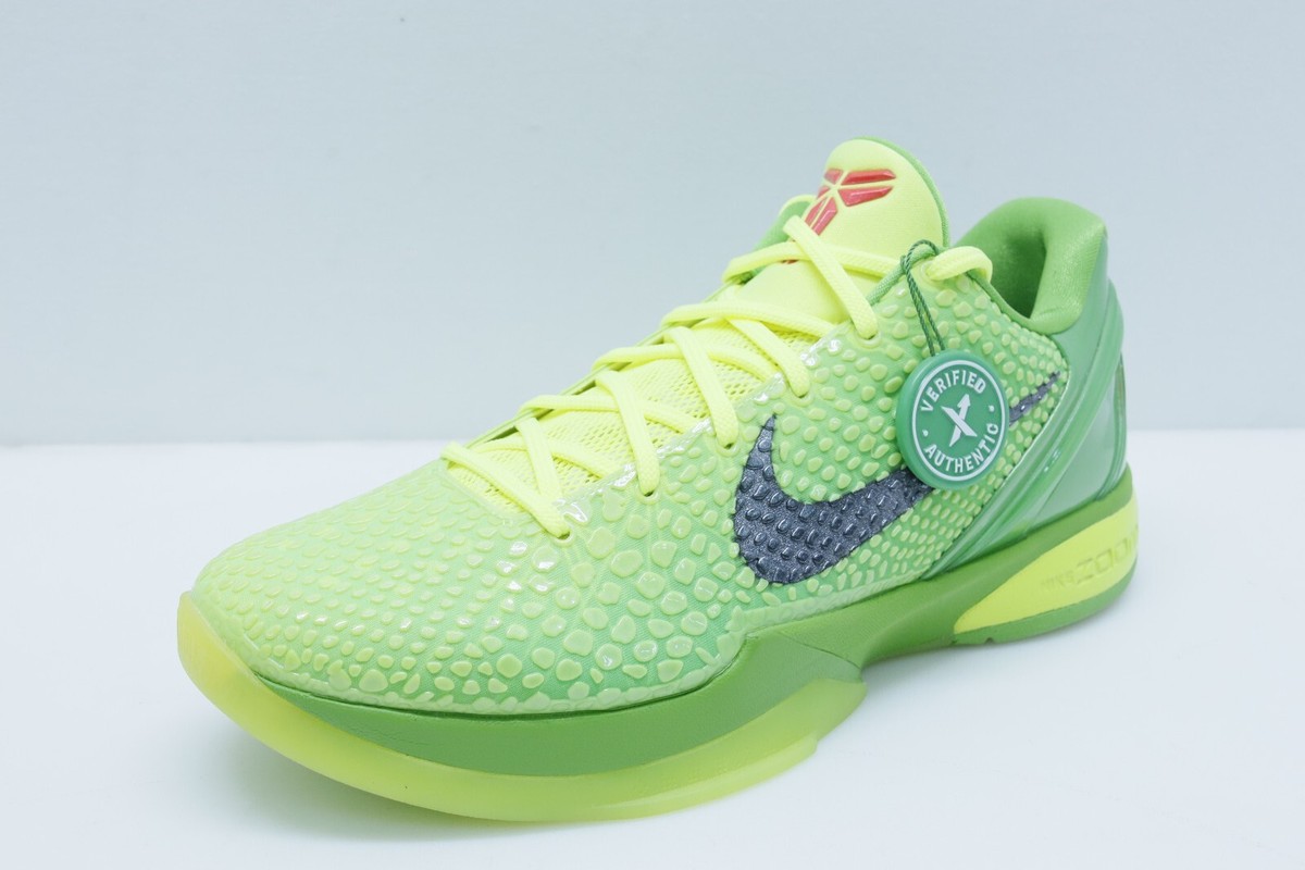 Nike Zoom Vapor Edge Kobe VI 6 Protro Low Grinch CW2190 300 - Size