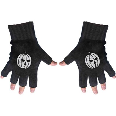 Helloween 'Pumpkin' Fingerless Gloves - NEW OFFICIAL