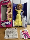 VINTAGE 1981 NIB MAGIC CURL BARBIE DOLL with curly Perm Mattel #3256 Box Damaged