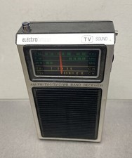 Vintage Electro Brand Radio Am/fm Tv Sound