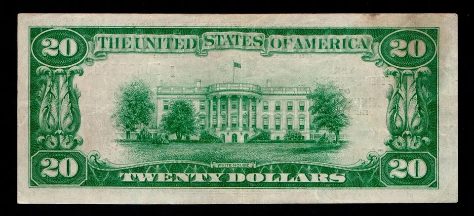 $20 1929 United States Note Minneapolis Brown Seal Free Shipping  (B132) - Image 2 of 2