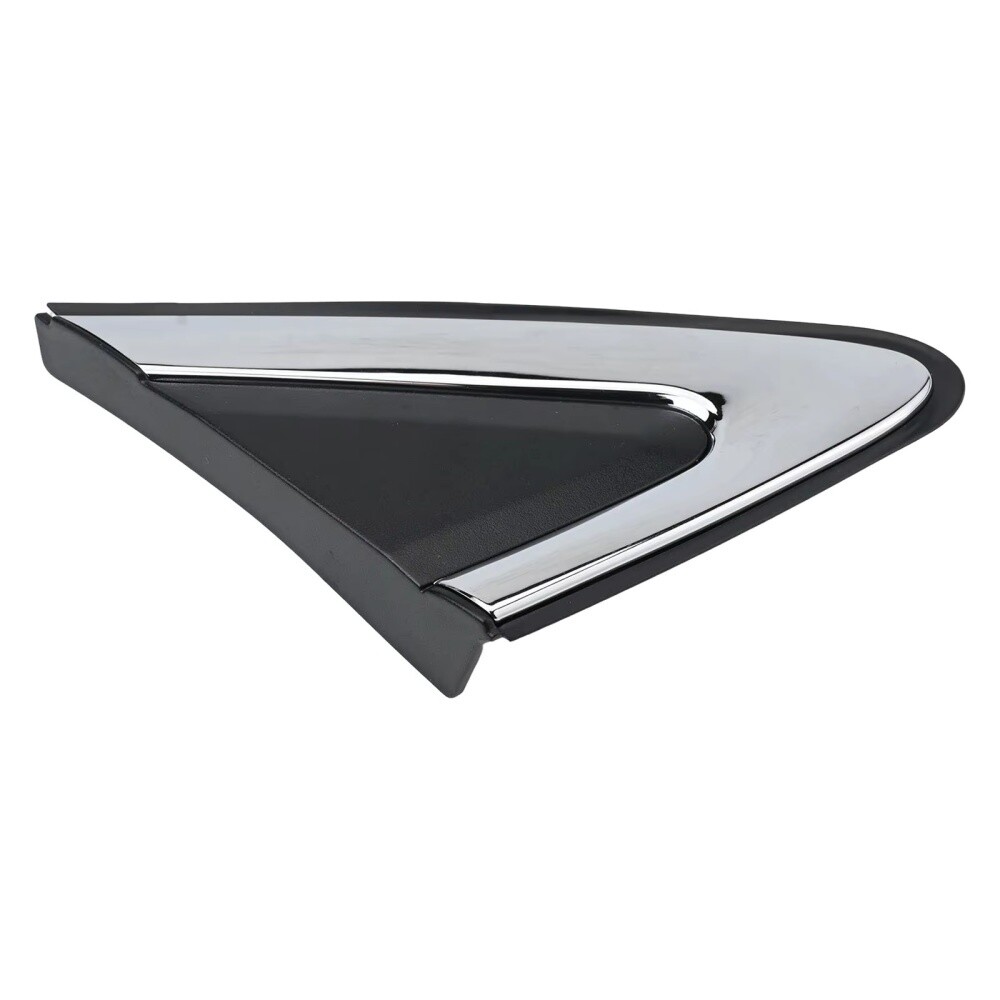 Right Side Mirror Corner Triangle Cover Trim For Mitsubishi