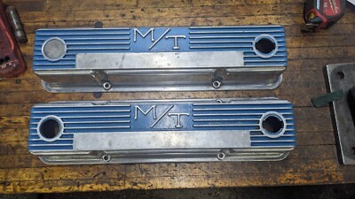 Mickey Thompson Valve Covers SBC 103R-50B Tall | eBay