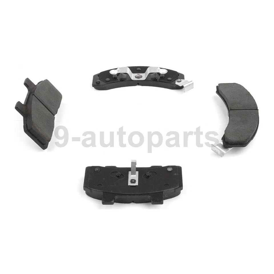 Rotores de disco delanteros + pastillas de freno de cerámica para Cadillac Fleetwood 1985 1986-1989 Foto 2 de 4