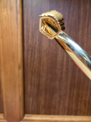 925 Sterling Silver And Gold Overlay Pendant