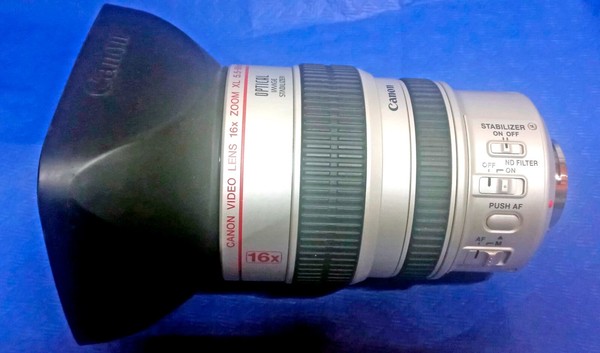 Objetivo Zoom Canon videocamara XL
