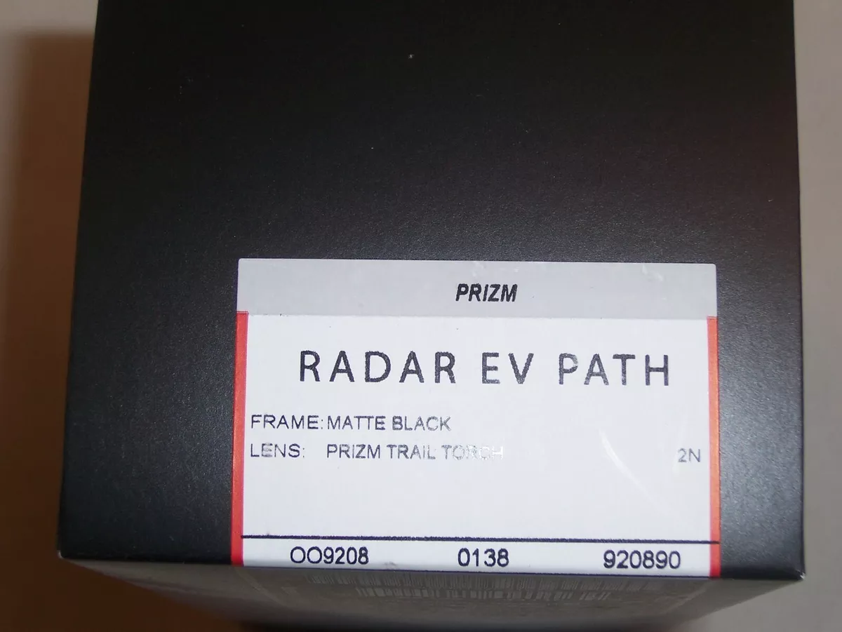 Radar® EV Path® Prizm Trail Torch Lenses, Matte Black Frame Sunglasses