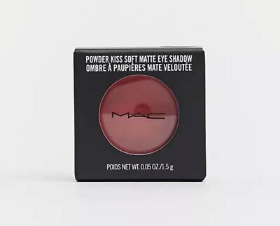 Mac Powder Kiss Soft Matte Eyeshadow Werk, Werk, Werk NIB 1.5g/.05oz Full Size