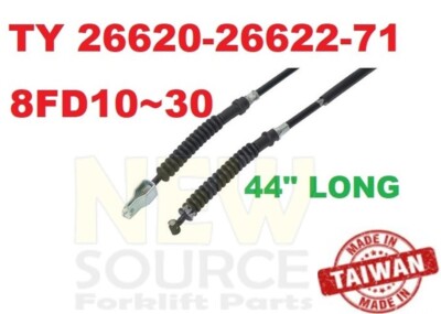 26620-26622-71 ACCELERATOR CABLE TOYOTA 1DZ L=44