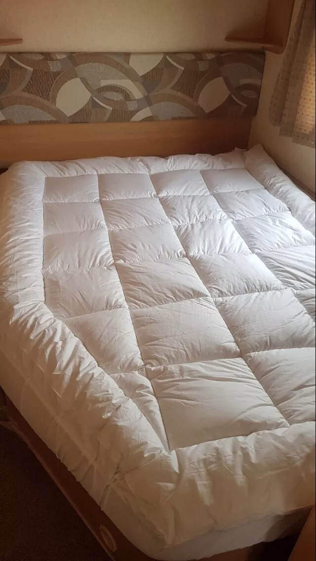 Caravan double on sale mattress size