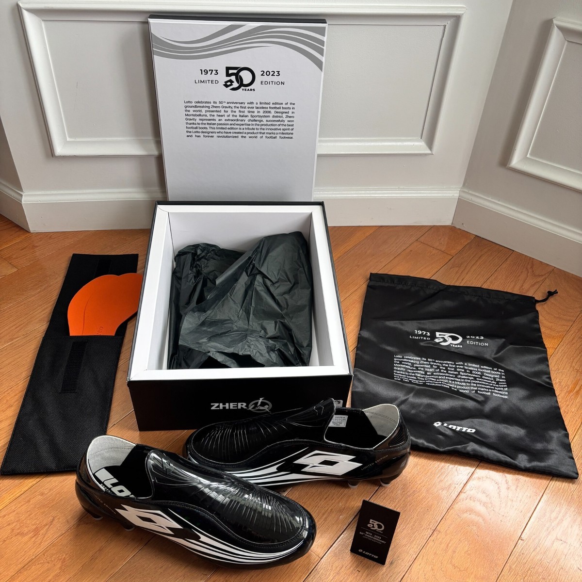 Lotto Zhero Gravity OG 50th Anniversary Limited Ed. Soccer  display picture 3