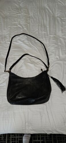 Hobo Delilah Black Pebbled Leather (Discontinued P