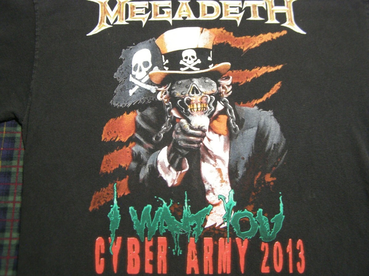 Megadeth Tシャツ　日本ツアー　2023【Mサイズ】 Megadeth 2023 Bat Vic Rising (Mark Riddick) Japan tour dates