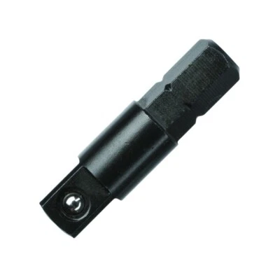 Felo 1/4" Hex Bit Socket Adapter Impact Ready Hex to 1/4" Square Drive