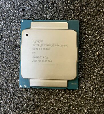 Intel Xeon E5-1650V3 CPU SR20J 3.50 GHZ Processor.  Free Shipping