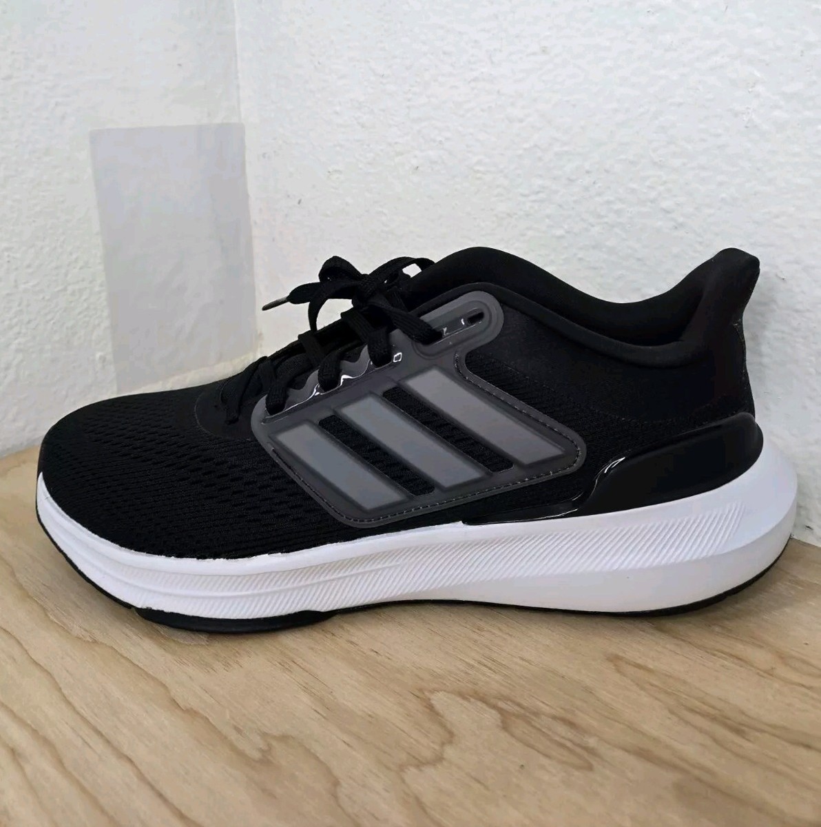 Adidas ULTRABONCE Black/White Men's Running Shoes #49