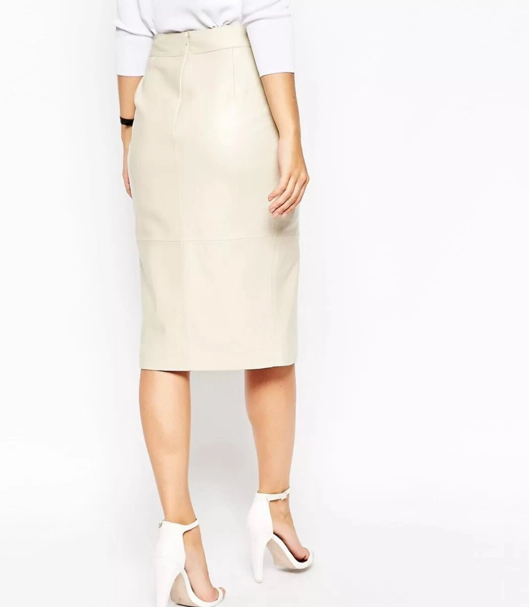 ASOS Wickelrock Echtes Leder - NEU!!! Gr. M