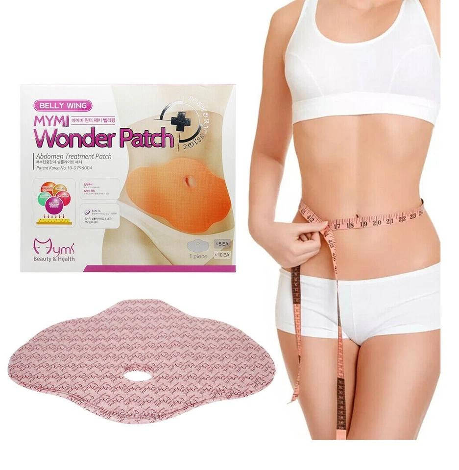 Parche adelgazante MYMI Wonder vientre abdomen pérdida de peso quema grasa parche delgado Foto 4 de 4