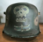 Helmet german M16 ORIGINAL Imperial German WWI WW1 rare has number