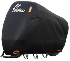 Motorcycle Cover Waterproof Outdoor - Heavy Duty with Lock 4XL - 112.2" Black