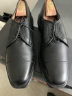 Allen Edmonds Men's 10 Leather Becker Oxford Shoes Black Boxed NOS New In Box — photo 1