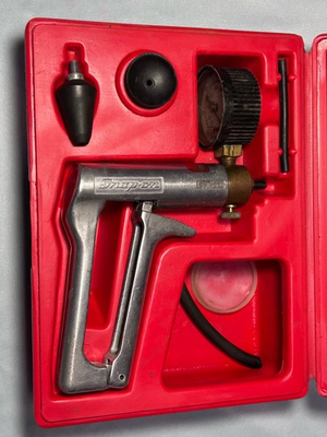 #ad #ad Snap on Tools Hand Vacuum Pressure System Tester Kit Set SVT270P w Case $80.00
