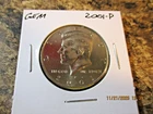 2001-P KENNEDY HALF DOLLAR GEM     A