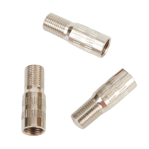 4pcs/ 27mm/ Chrome Tyre Wheel Valve Stem Cap Extension Extender For Car Truck - Picture 7 of 12