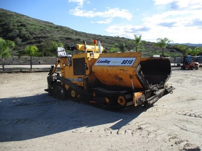 2004 Leeboy L8816T Crawler Asphalt Paver Track # 4645
