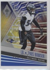 2017 Panini Phoenix Rookies Color Burst Tyus Bowser #167 7l6