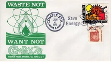 SAVE ENERGY,  CHICAGO, IL  1978  FDC20428
