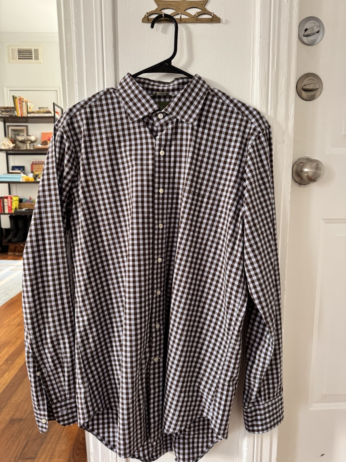 Sid Mashburn Persimmon Striped Button Down Shirt … - image 1