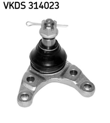 SKF Traggelenk mit synthetischem Fett VKDS 314023 Position Vorderachse beidseitig Höhe 125 mm Länge 145 mm Breite 137 mm - OE-Qualität - Bild 4