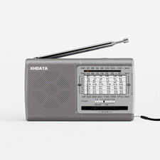 Portable AM FM Shortwave Radio Battery Operated Small Great Recep