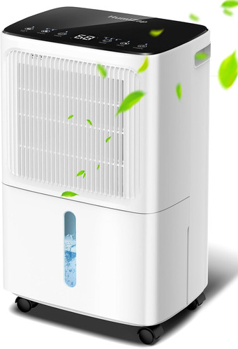 Dehumidifiers for Home Damp, Compressor Dehumidifier with Humidity Display&Co...