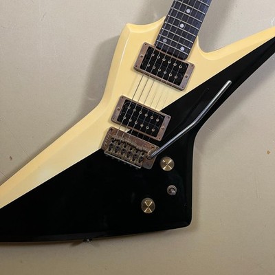 Electric Guitar Aria Pro II ZZ Custom 1984 Black White MIJ 24F