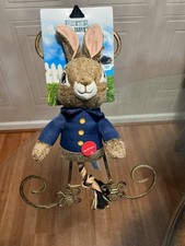 "Nuevo juguete de peluche con patas estilo resorte Dan Dee Peter Rabbit cuerda interactiva 13"""