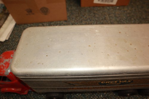 Vintage Wyandotte Grey Van Lines De Luxe Long Distance Moving Trailer Truck Semi - Picture 7 of 24