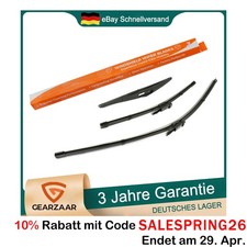 Scheibenwischer Heckwischer Set Passt für OPEL CORSA D / CORSA E Bj. 06-14 3Pcs