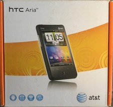 HTC Aria Liberty 2GB Cell Phone Black ATT Very Good Used           -20