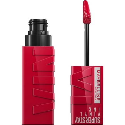 Maybelline Super Stay Vinyl Ink Liquid Lipstick Wicked Cool Red 0.14 oz