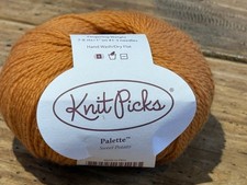 KNIT PICKS Palette YARN 100 Peruvian WOOL Fingerling 2289 Sweet Potato NEW